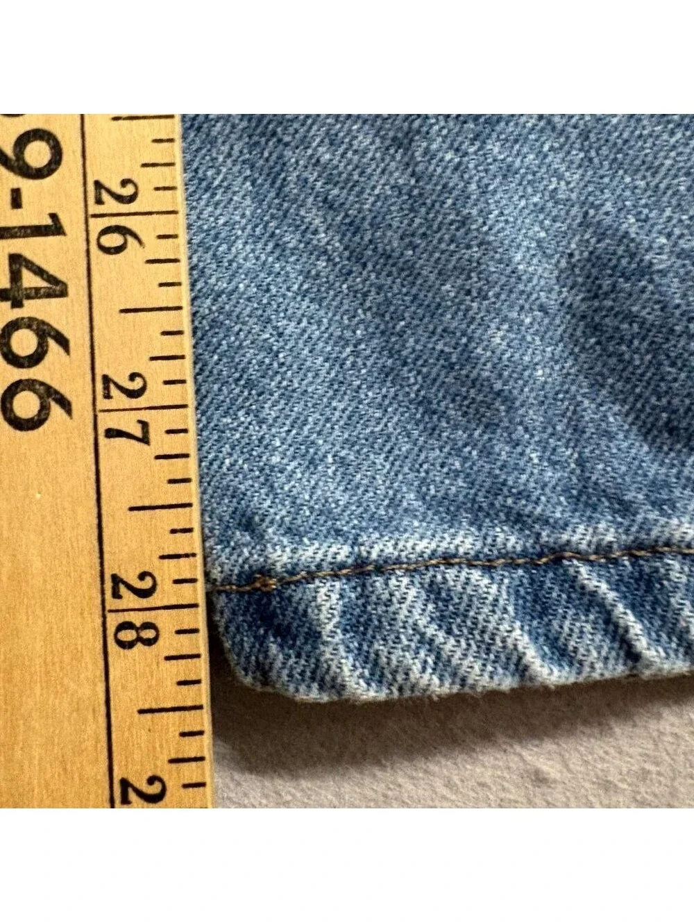 Primark Rita Ora Cargo Jeans Womens Size 2 Blue Denim Wide Leg High Rise 100%